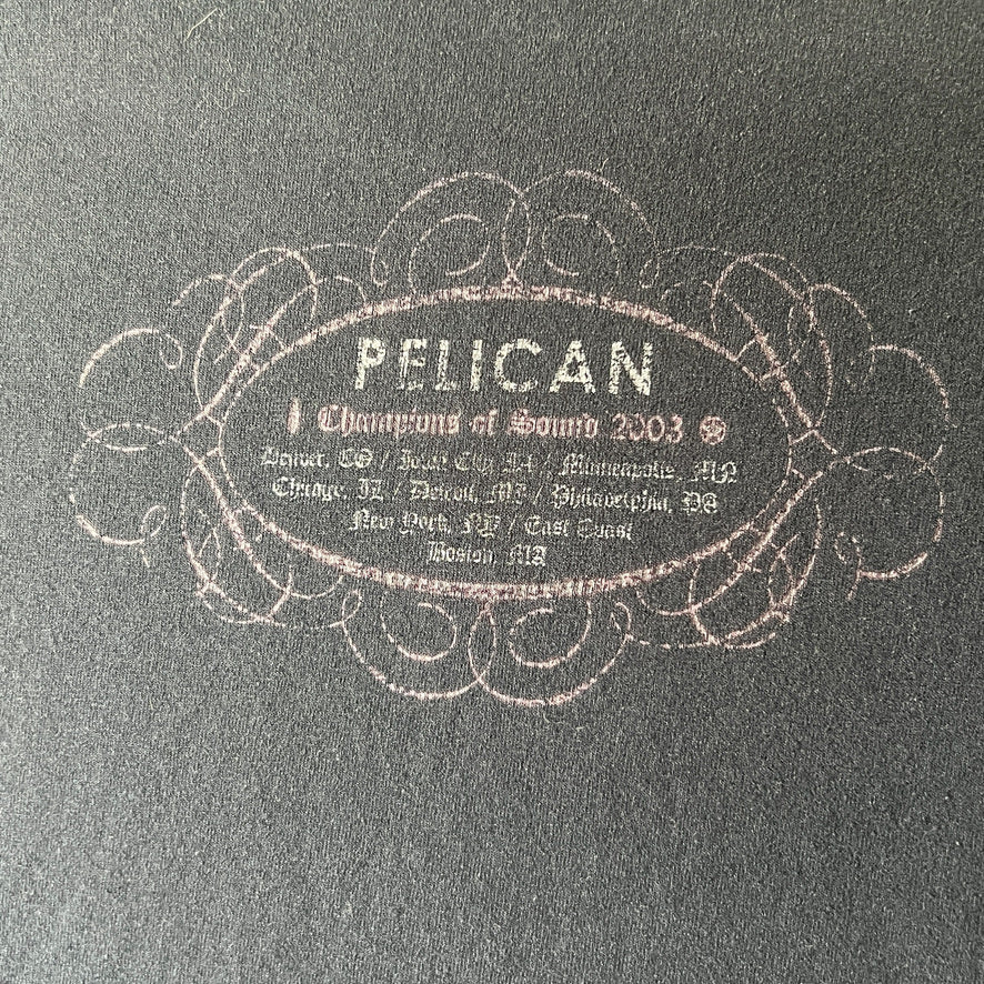 Pelican Band Champions Of Sound 2003 Tour Vintage T-Shirt Size L