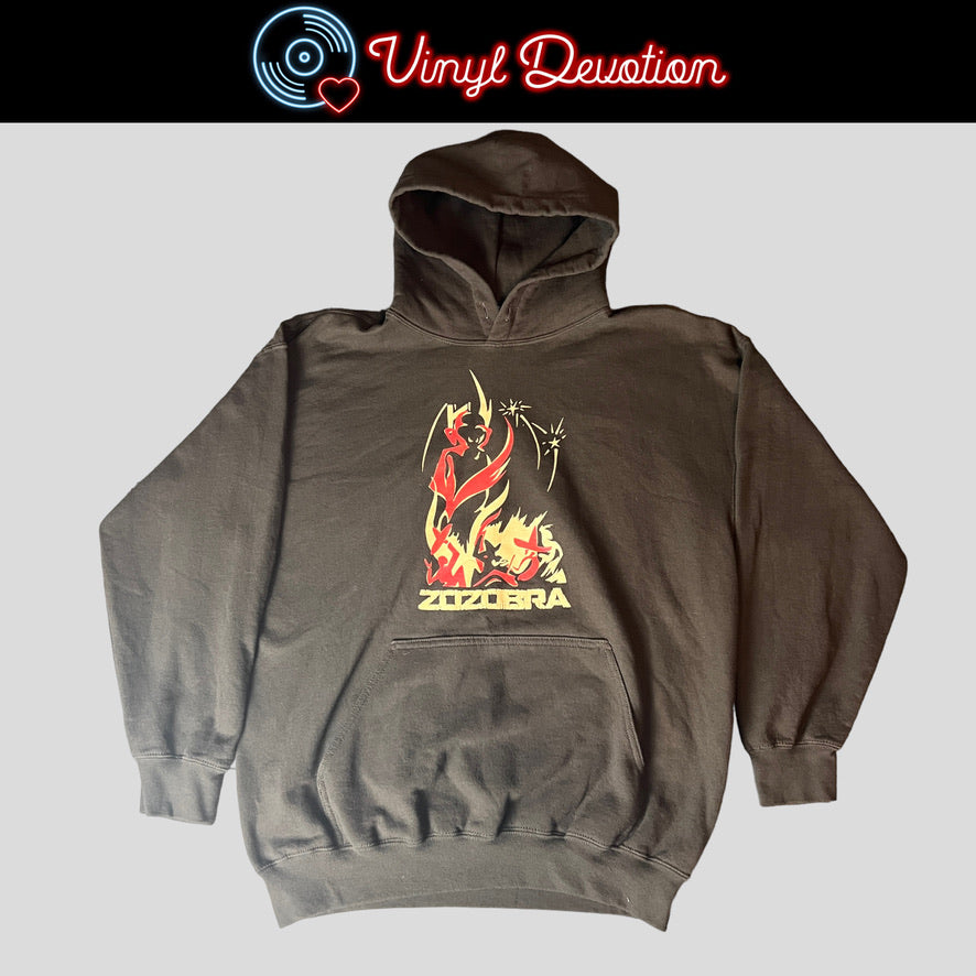 Zozobra - Pullover Hoodie Size L Brown Old Man Gloom Cave In