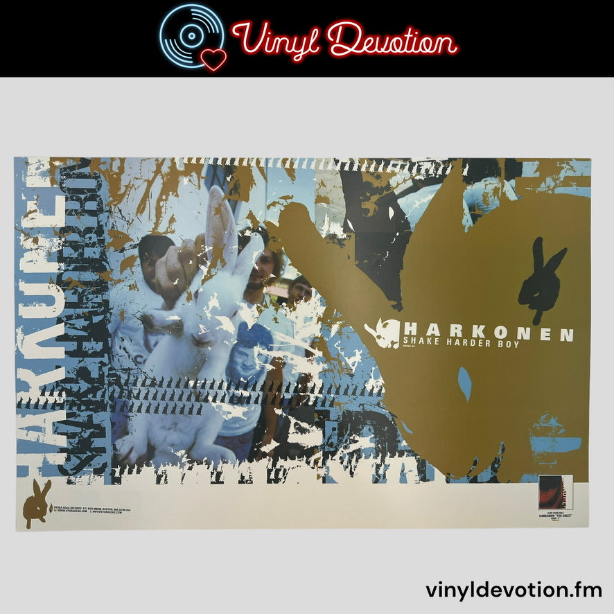 Scissorfight - Potential New Agent For Unconventional Warfare / Harkonen 11 x 17 Band Promo Poster