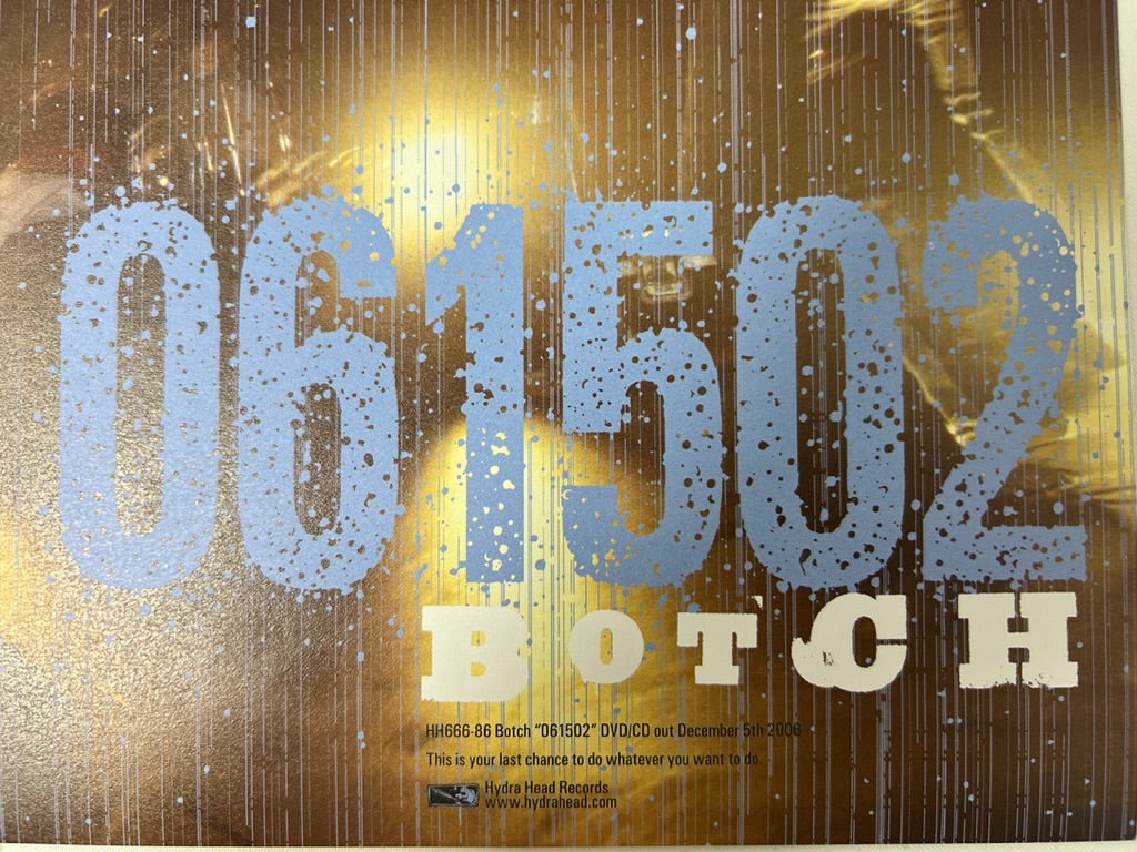 Botch - 061502 11 x 17 Promo Poster