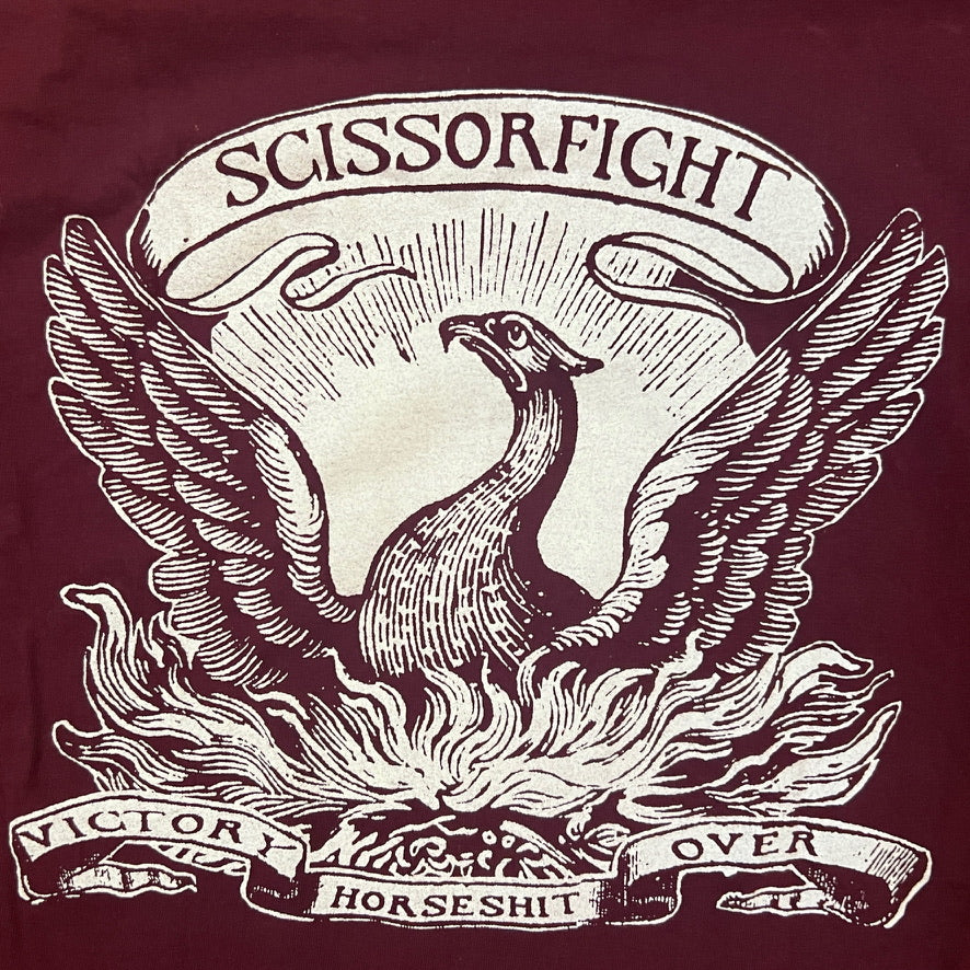 Scissorfight Potential New Agent Maroon Shirt Size Medium