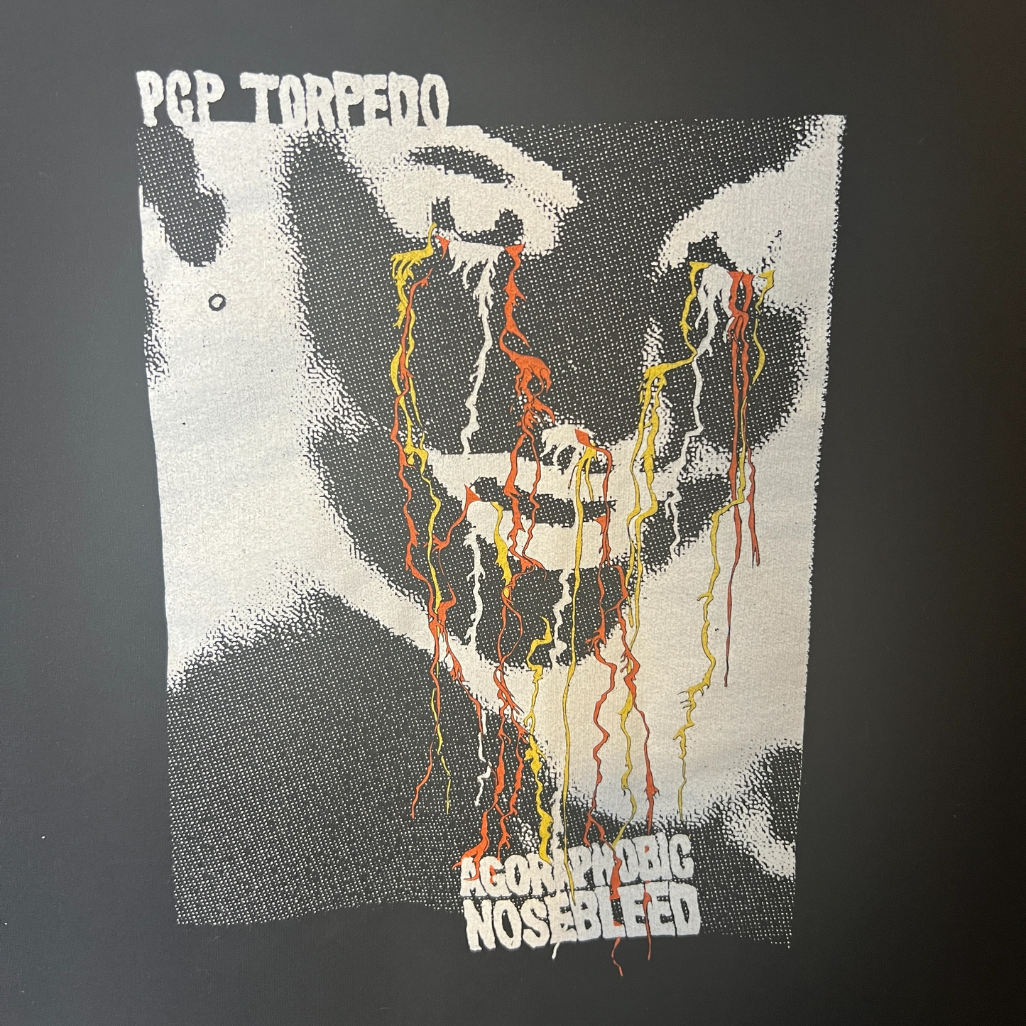 Agoraphobic Nosebleed PCP Torpedo Pullover Hoodie Size L Hydra Head 2006