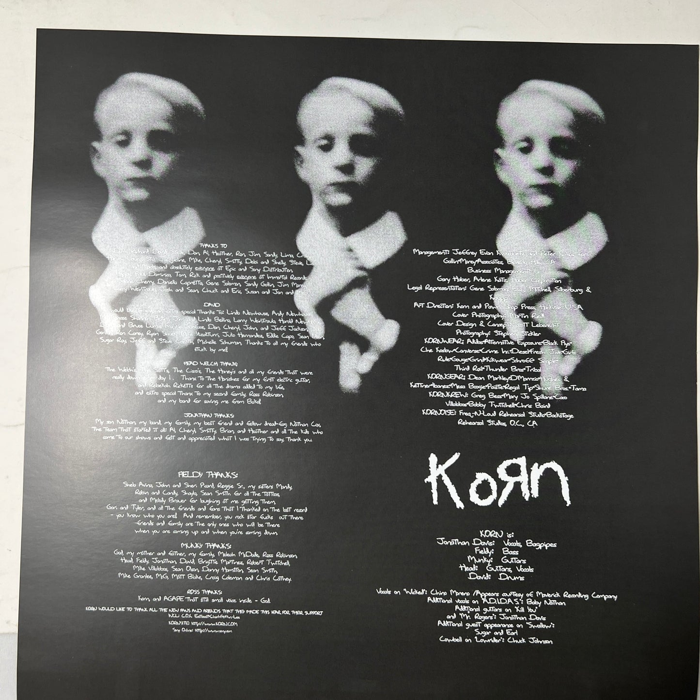 Korn - Life Is Peachy Vinyl LP MOV Black