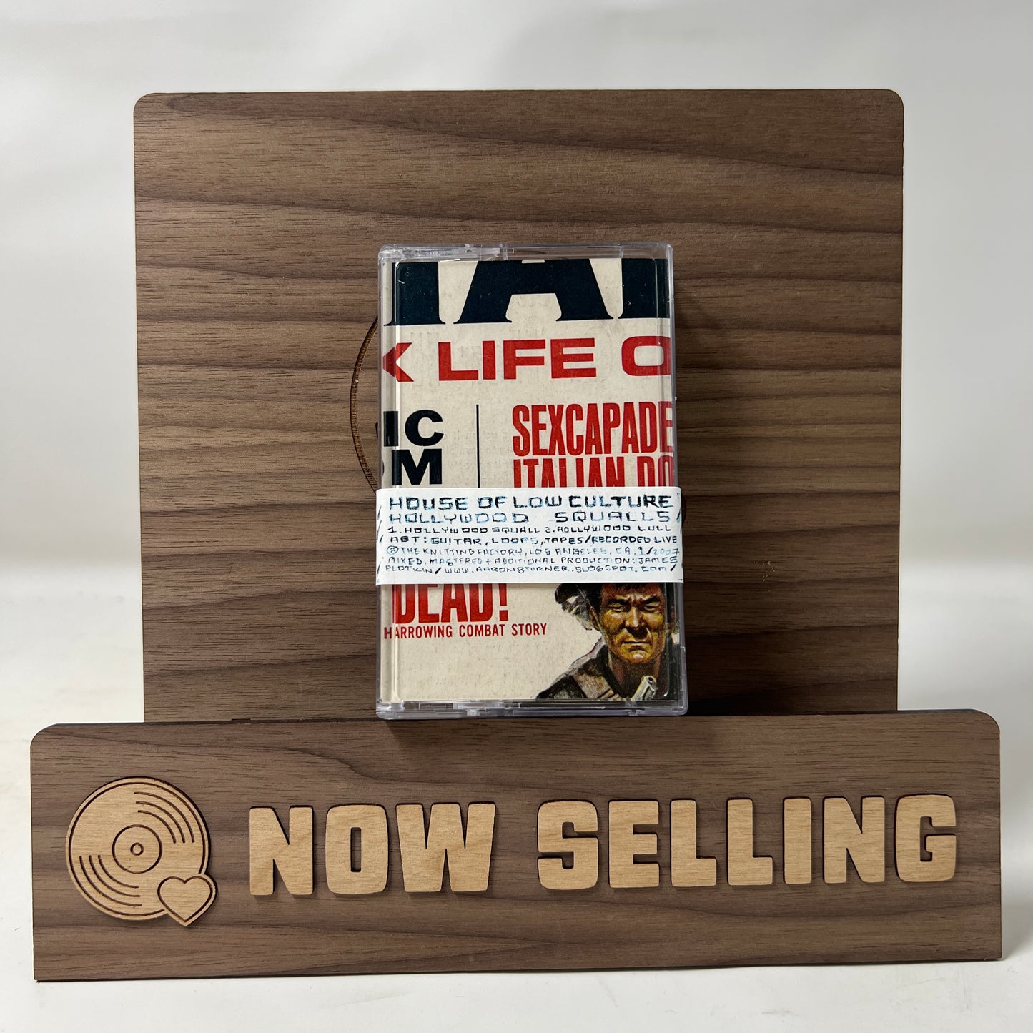 House Of Low Culture - Hollywood Squalls Cassette Aaron Turner Isis