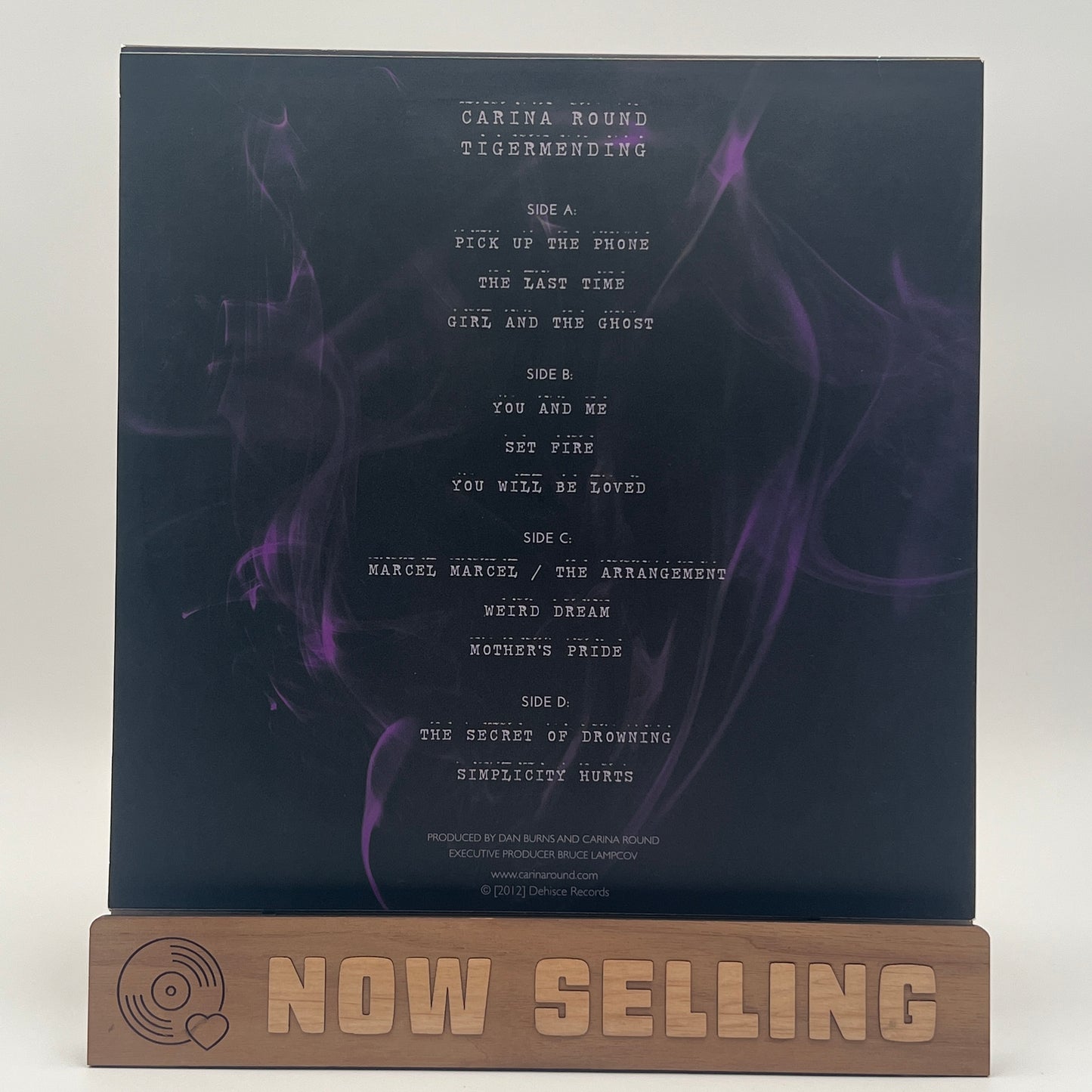 Carina Round - Tigermending Vinyl LP Purple Reissue SIGNED!