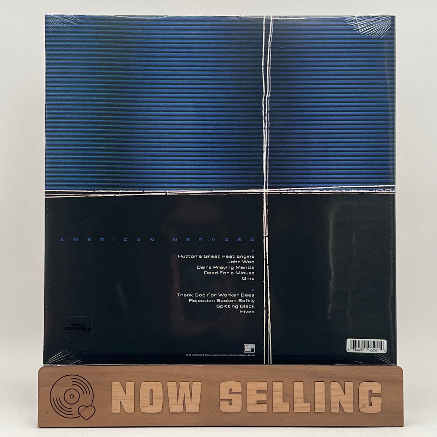 Botch - American Nervoso Vinyl LP Reissue Silver In Blue SEALED