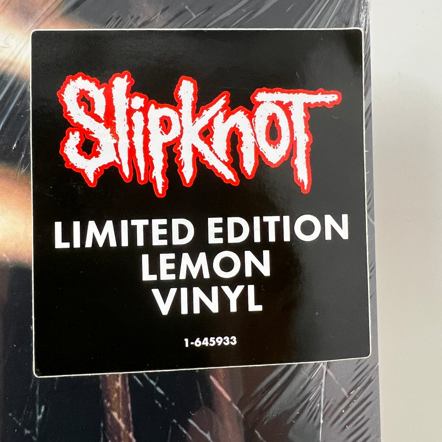 Slipknot - Slipknot Self Titled Vinyl LP Reissue Lemon Yellow SEALED
