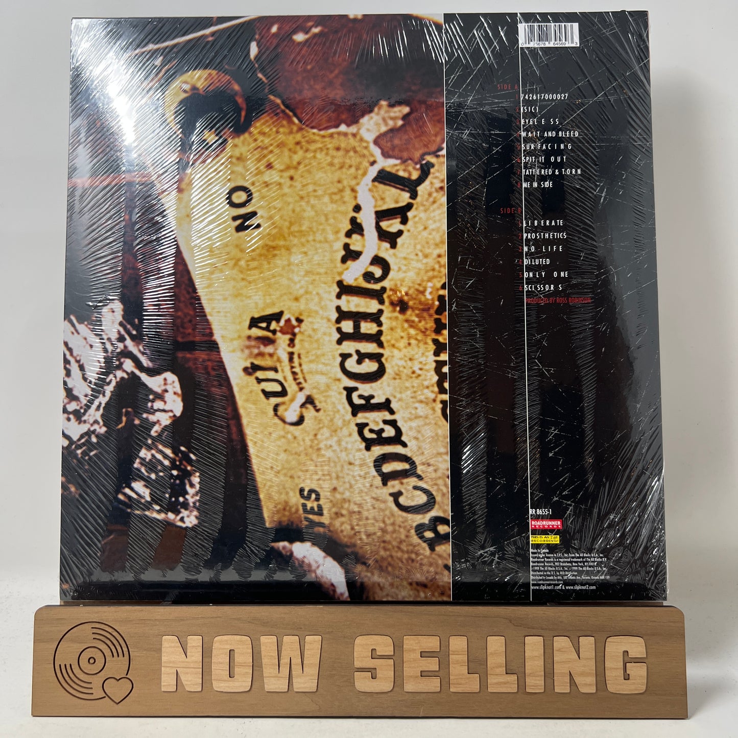 Slipknot - Slipknot Self Titled Vinyl LP Reissue Lemon Yellow SEALED