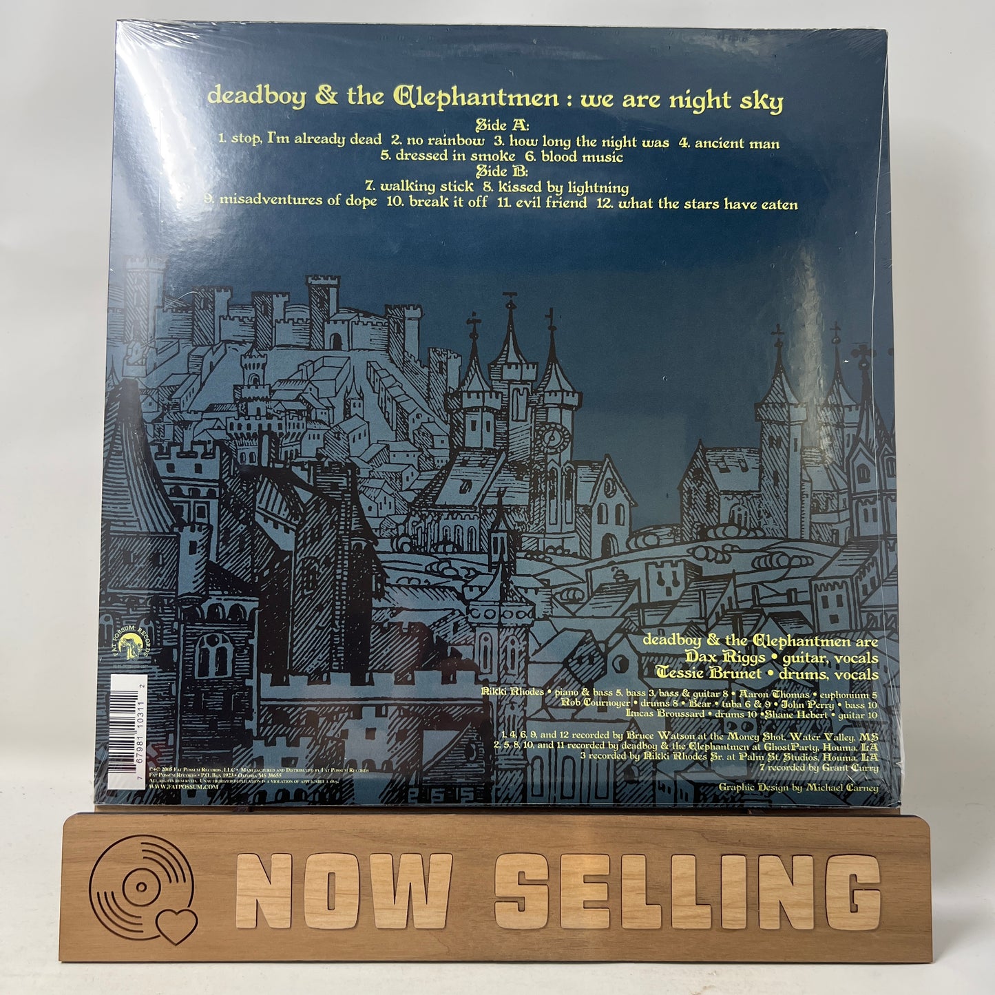 Deadboy & The Elephantmen - We Are Night Sky Vinyl LP SEALED Dax Riggs Acid Bath