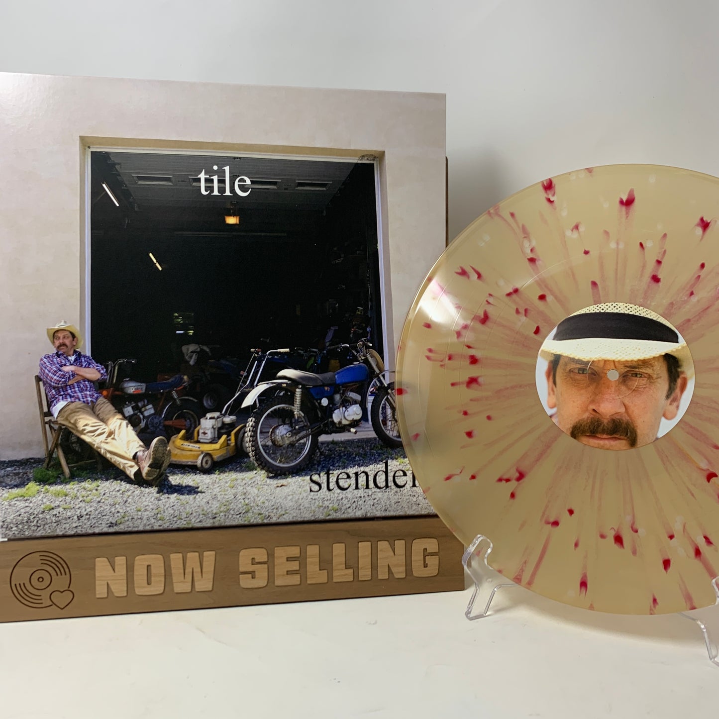 Tile - Stendell Vinyl EP Khaki Splatter Unsane Shellac Noise Punk