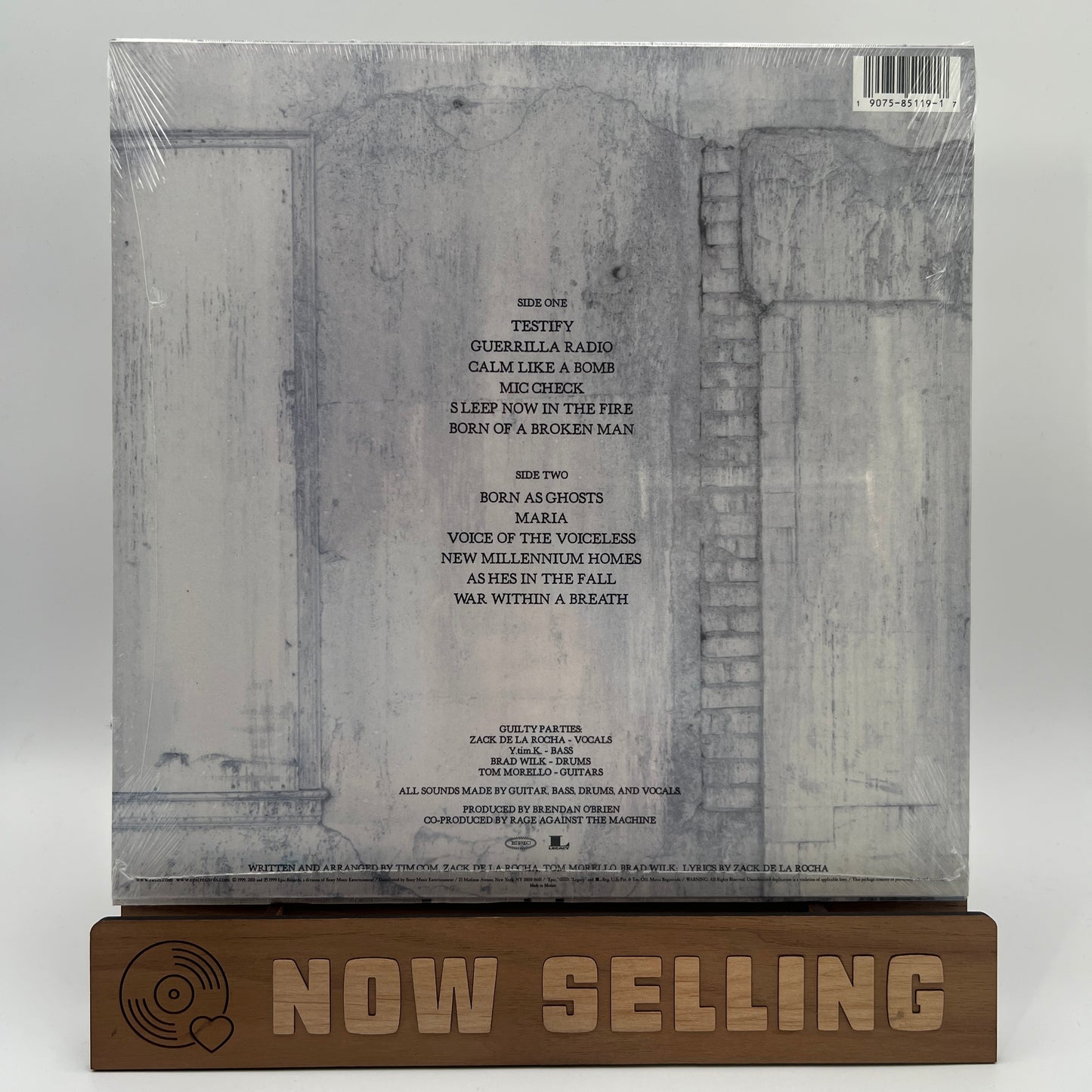 Rage Against The Machine - The Battle Of Los Angeles Vinyl LP Reissue SEALED
