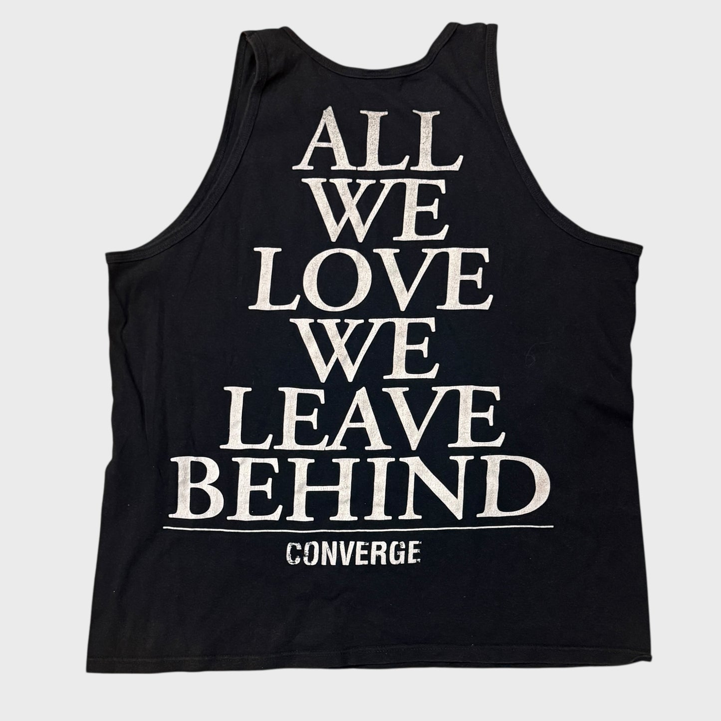 Converge Band All We Love We Leave Behind Tank Top Size XL AWLWLB