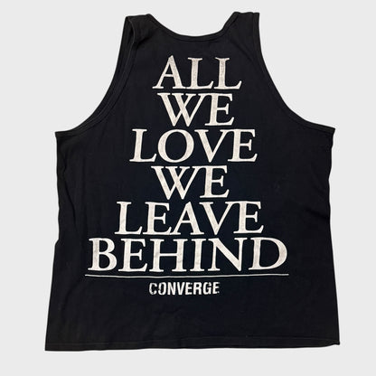 Converge Band All We Love We Leave Behind Tank Top Size XL AWLWLB
