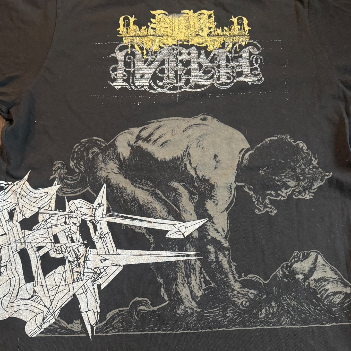 Robotic Boot Stephen O'Malley Khanate T-Shirt Size L Burning Witch Sunn O))) 2XH VS. HHR