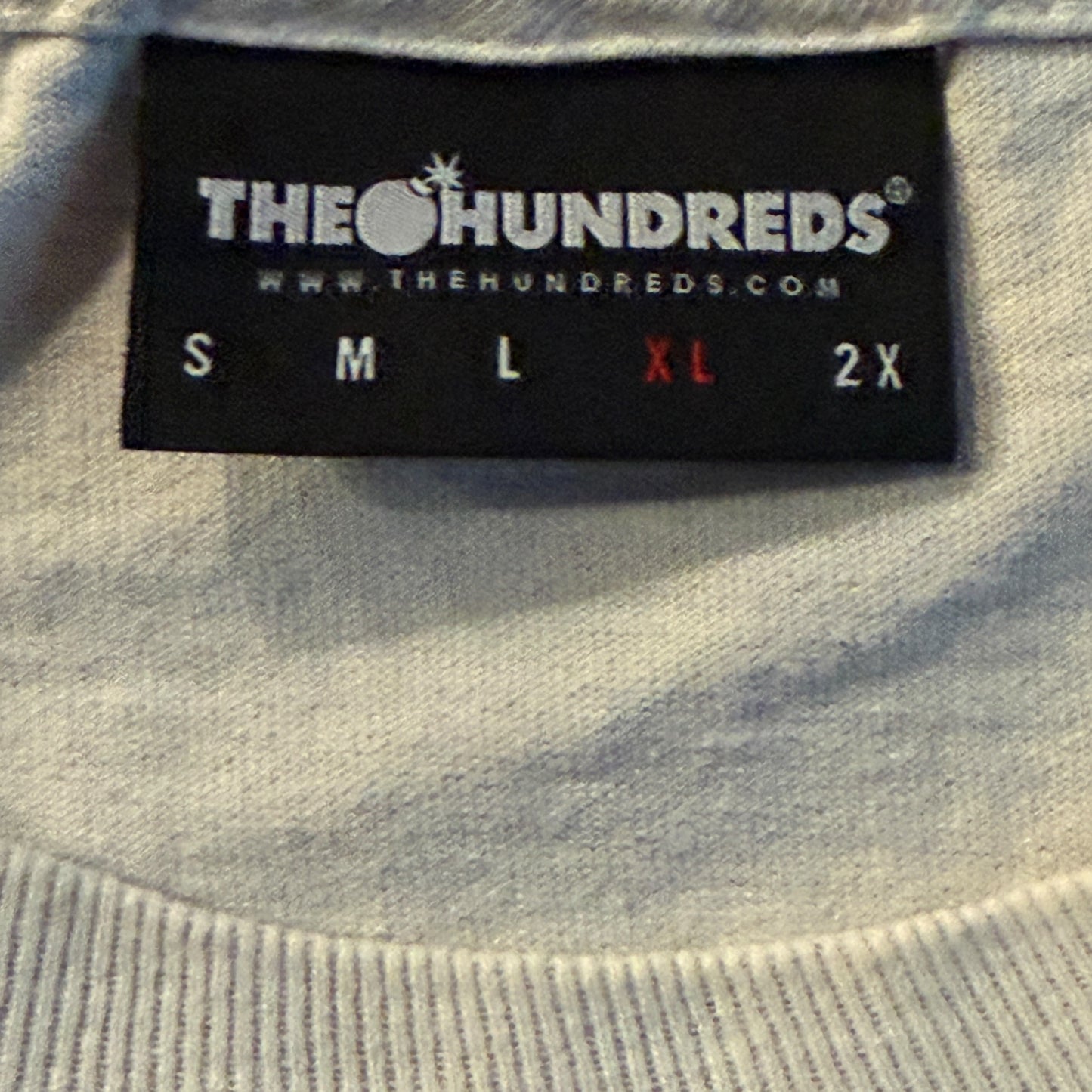 Gorilla Biscuits x The Hundreds White Long Sleeve T-Shirt Size XL NYHC
