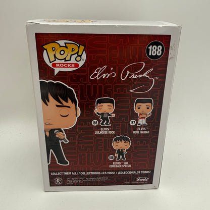 Funko POP! Rocks Elvis Presley '68 Comeback Special Vinyl Figure #188