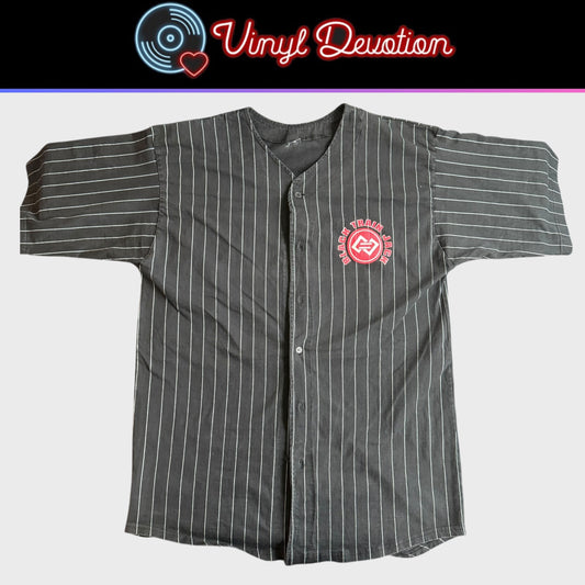 Black Train Jack Band Vintage Baseball Jersey Shirt Size XL NYC Punk