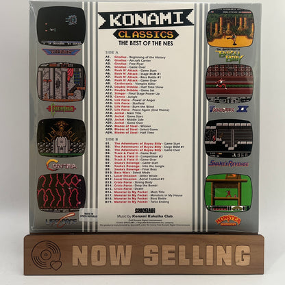 Konami Classics: The Best Of The NES Soundtrack Vinyl LP Hot Pink RSD SEALED