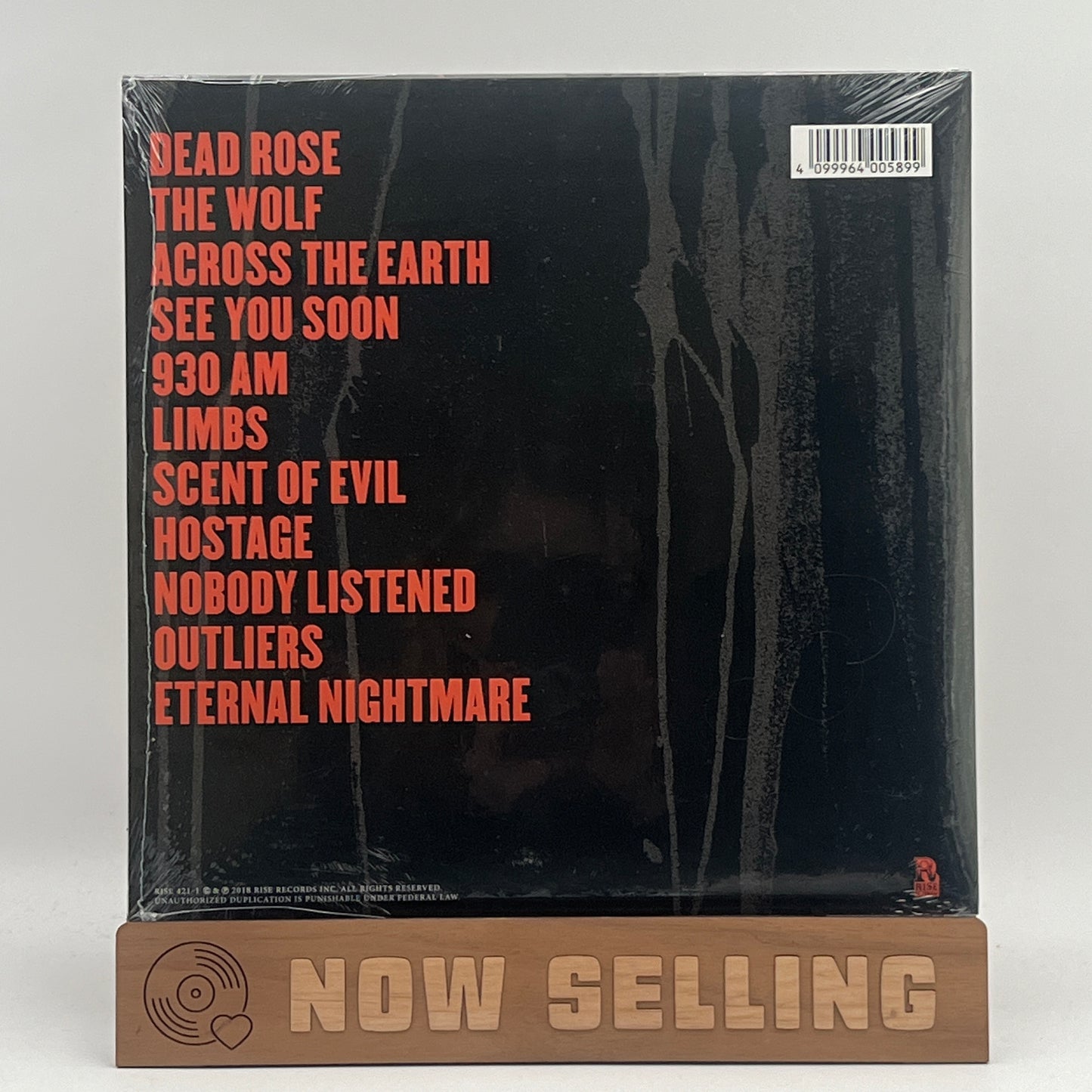 Chelsea Grin - Eternal Nightmare Vinyl LP Milky Clear w/ Black Splatter SEALED