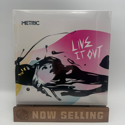 Metric - Live It Out Vinyl LP Reissue White SEALED