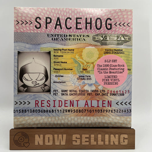 Spacehog - Resident Alien Vinyl LP Repress Pink SEALED