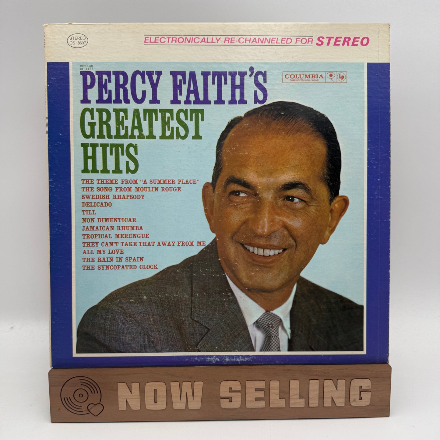 Percy Faith 7 Vinyl Lot - Greatest Hits, Broadway Bouquet, Born Free, Themes for Young Lovers, Younger than Spring, etc
