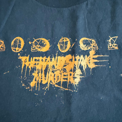 The Handshake Murders Flattery And Suicide 2002 Vintage T-Shirt Size M Norma Jean