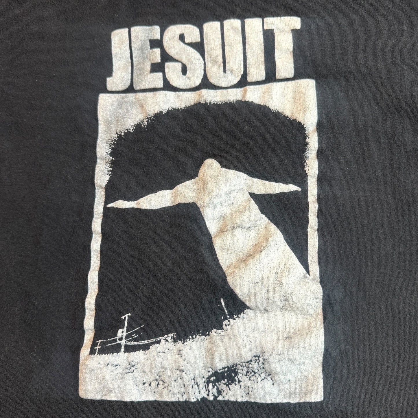 Jesuit Band Power Lines Vintage T-Shirt Size XL Doomriders Converge Dillinger Escape Plan