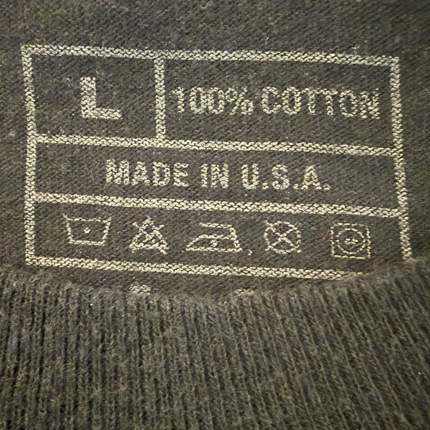 Youth Code Band Logo Long Sleeve T-Shirt Size L