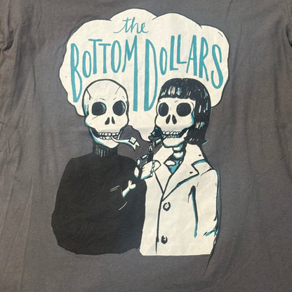 The Bottom Dollars Band 21st Century, Man! Gray T-Shirt Size Women's Small