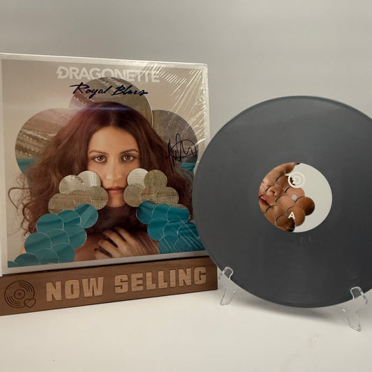 Dragonette - Royal Blues Vinyl LP Gray SIGNED