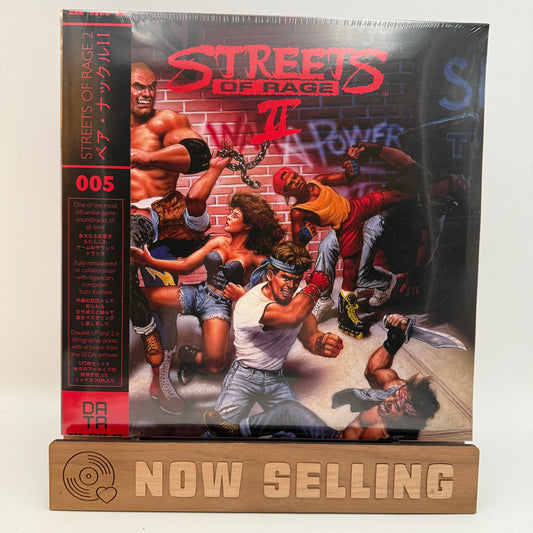 Streets Of Rage 2 = ベア・ナックルII Soundtrack Vinyl LP Clear SEALED Yuzo Koshiro