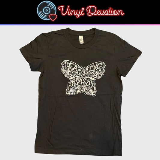 Year Long Disaster Band Self Titled 2007 T-Shirt Size Girls Large / Fits Like Women's S/M