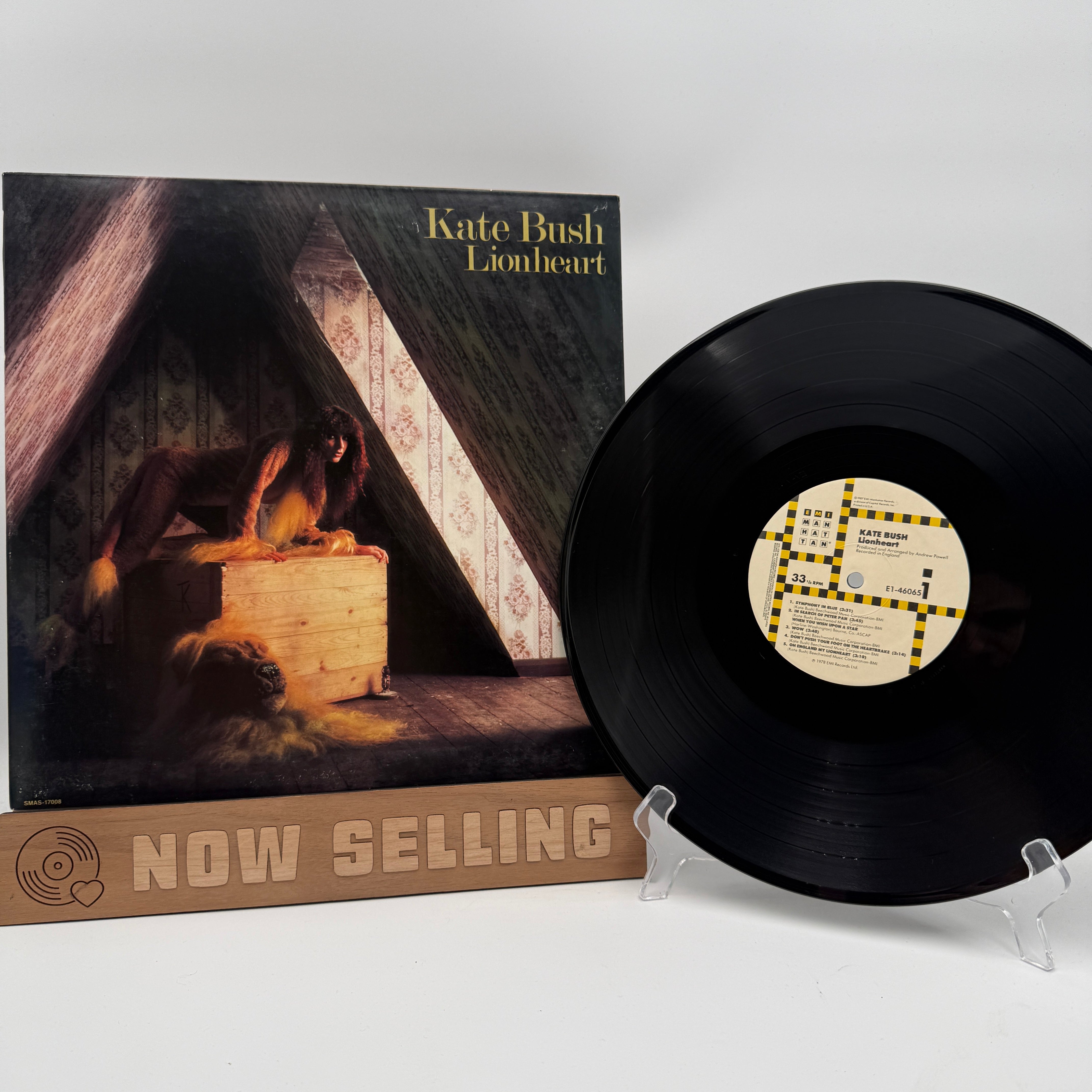 Kate Bush - Lionheart Vinyl LP Gatefold Reissue The TREA$URY