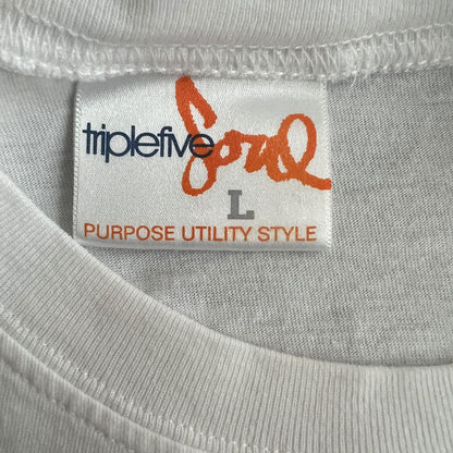 Zero 7 Band Simple Things Vintage White T-Shirt Size L