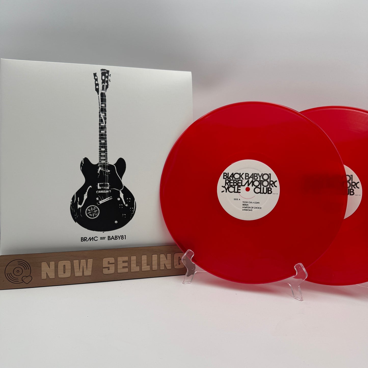 Black Rebel Motorcycle Club - Baby 81 Vinyl LP Red Transparent BRMC