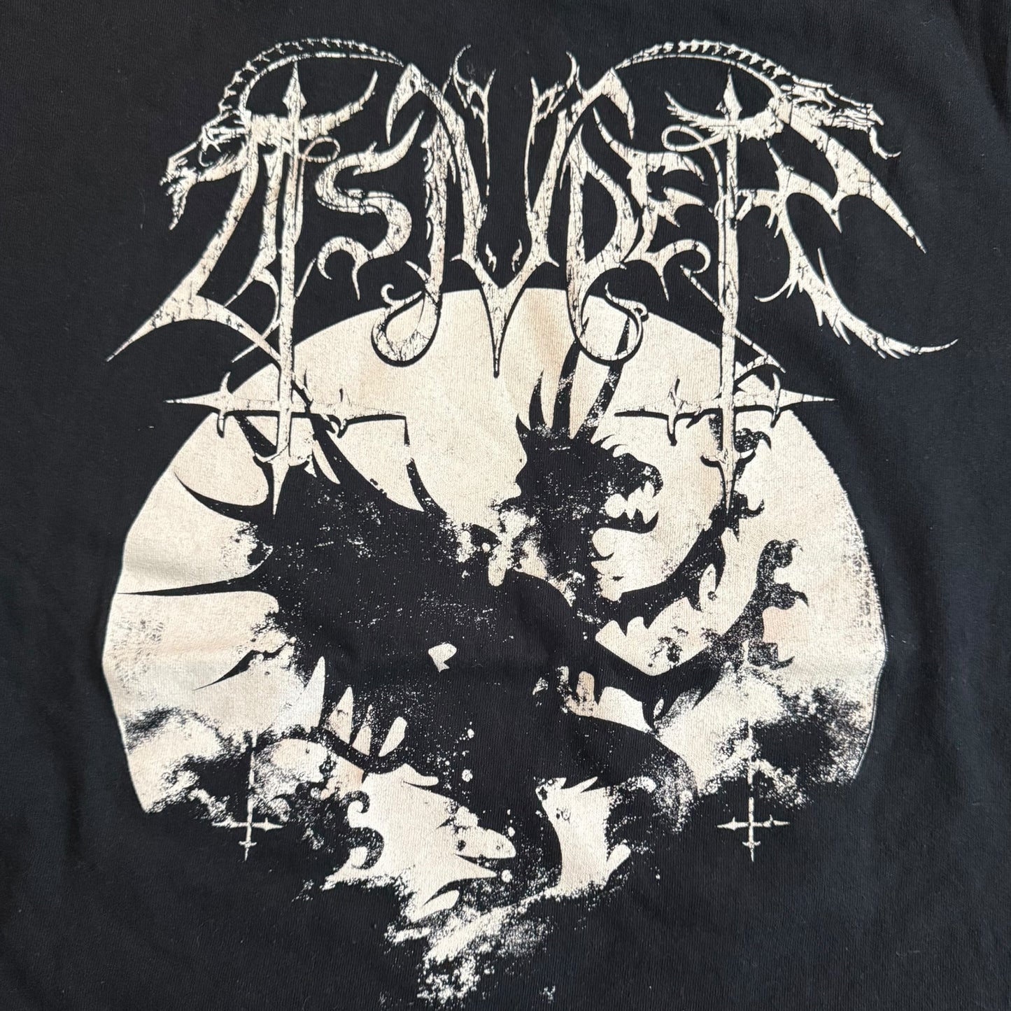 Tsjuder Black Metal Band Legion Helvete T-Shirt Size M