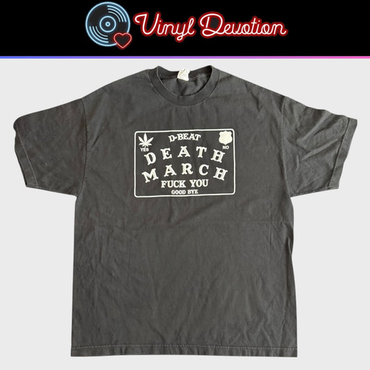 Death March Band Ouija Board D-Beat T-Shirt Size XL
