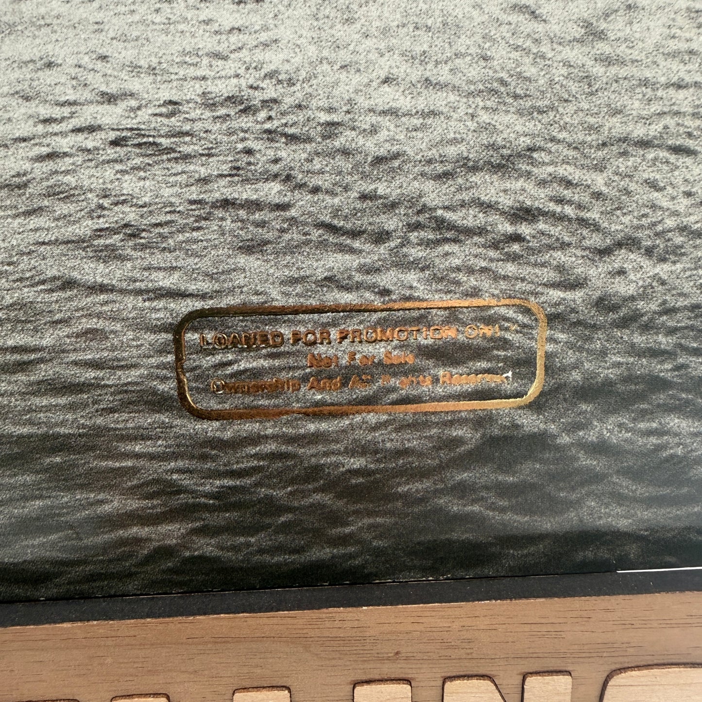 Bryan Adams - Into The Fire Gold Stamp Promo Vinyl LP