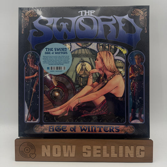 The Sword - Age Of Winters Vinyl LP Reissue Blue / Blue Merge SEALED