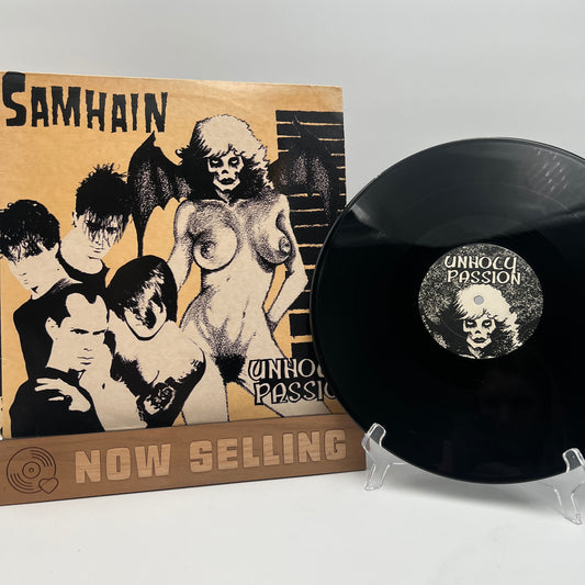 Samhain - Unholy Passion Vinyl EP Original 1st Press Tan Cover Danzig Misfits