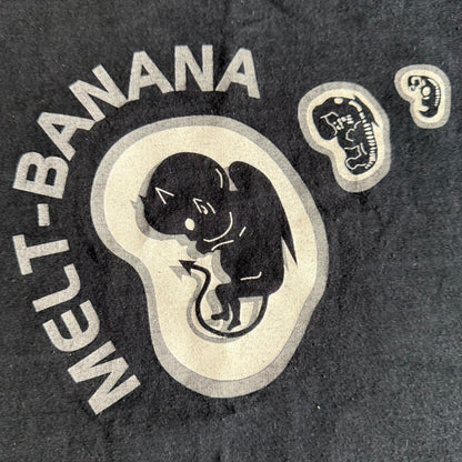 Melt-Banana Band Embryonic Devil Baby Vintage T-Shirt Size XL