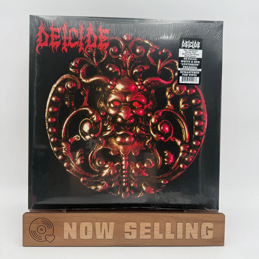 Deicide - Deicide Self Titled Vinyl LP Reissue Metallic White & Red Centurion SEALED