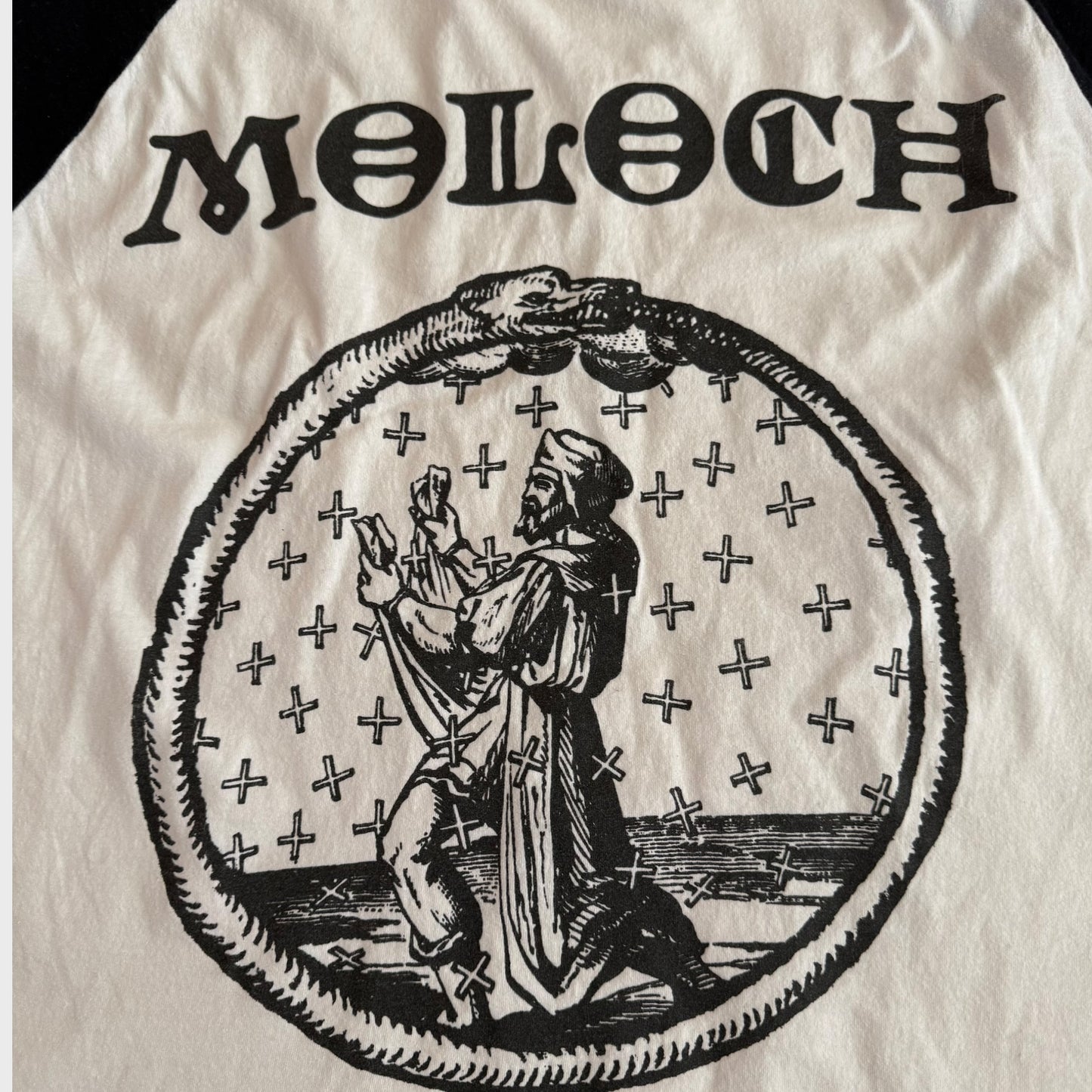 Moloch Band Baseball / Raglan T-Shirt Size L