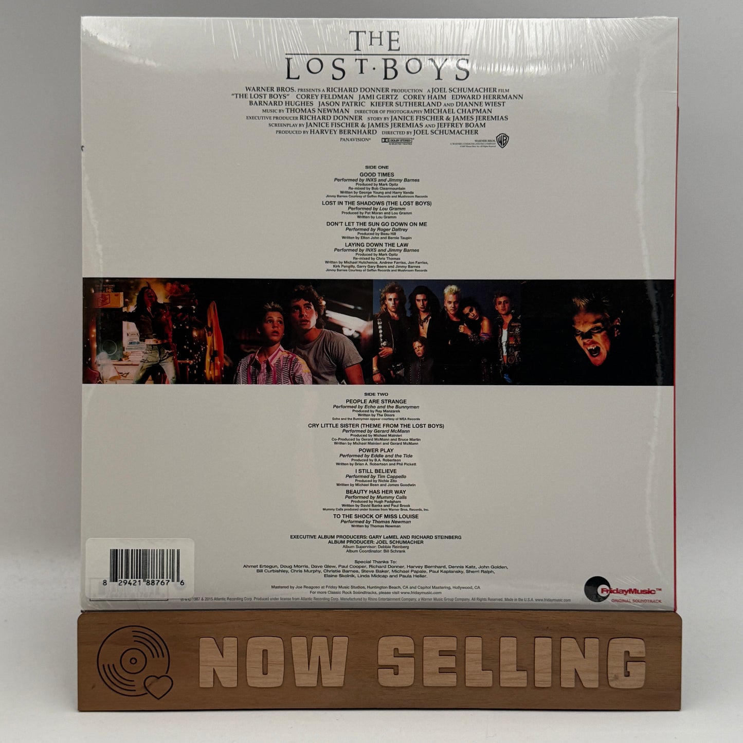 The Lost Boys (Original Motion Picture Soundtrack) Vinyl LP Reissue Translucent Red SEALED