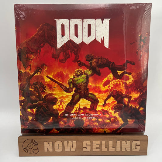 Doom Video Game Soundtrack Vinyl LP Red SEALED Mick Gordon