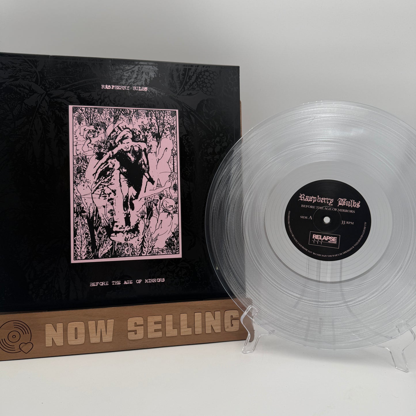 Raspberry Bulbs - Before The Age Of Mirrors Vinyl LP Clear /100