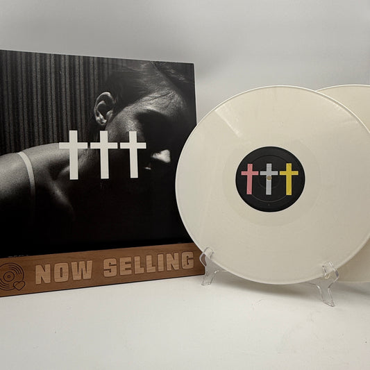 Crosses ††† ‎ Self Titled Vinyl LP White Chino Moreno Deftones Team Sleep