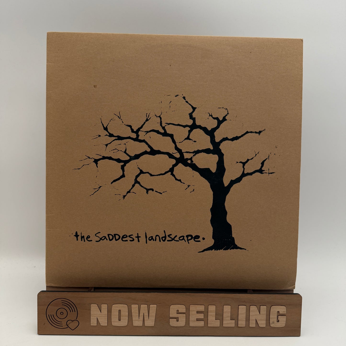 The Saddest Landscape - Lift Your Burdens High For This Is Where We Cross Vinyl LP Original 1st Press Coke Bottle Clear /70