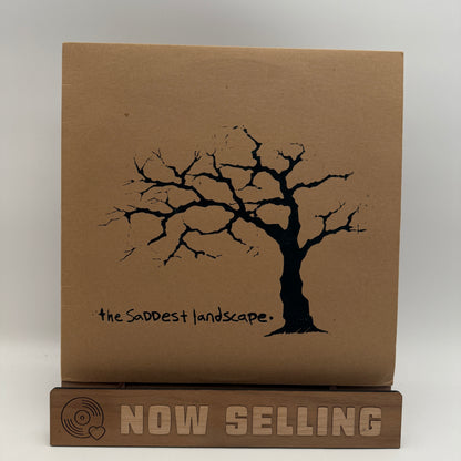 The Saddest Landscape - Lift Your Burdens High For This Is Where We Cross Vinyl LP Original 1st Press Coke Bottle Clear /70